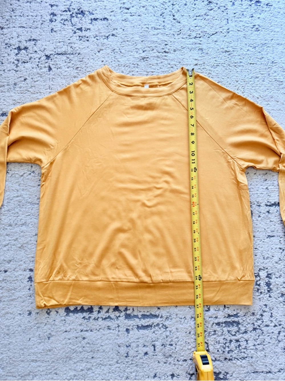 NWOT-Mustard Yellow Soft Lounge Set - Relaxed Top & Drawstring Pants SZ 2X - Picture 5 of 15